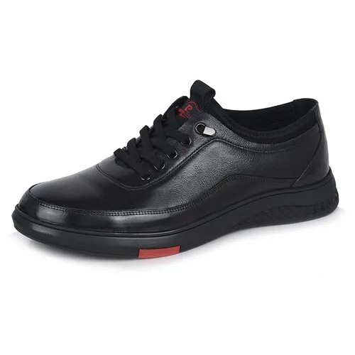 Полуботинки PIERRE CARDIN мужские летние для активного отдыха HM22SS-146 размер 44, цвет: черный