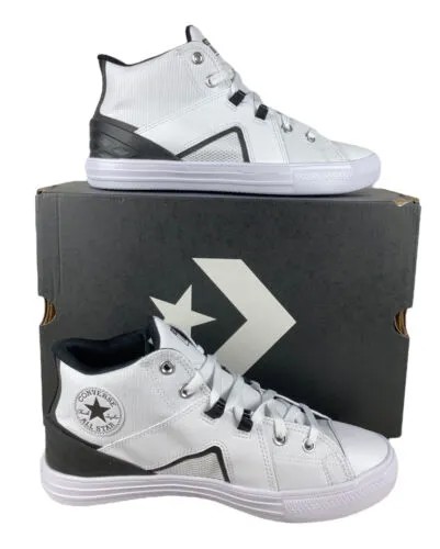 НОВЫЕ мужские туфли Converse Chuck Taylor All Star Flux Ultra Mid White Black, размер 11