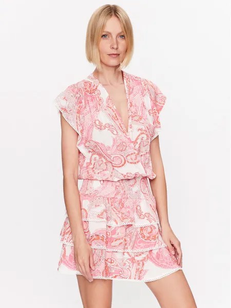 Летнее платье стандартного кроя Melissa Odabash, розовый