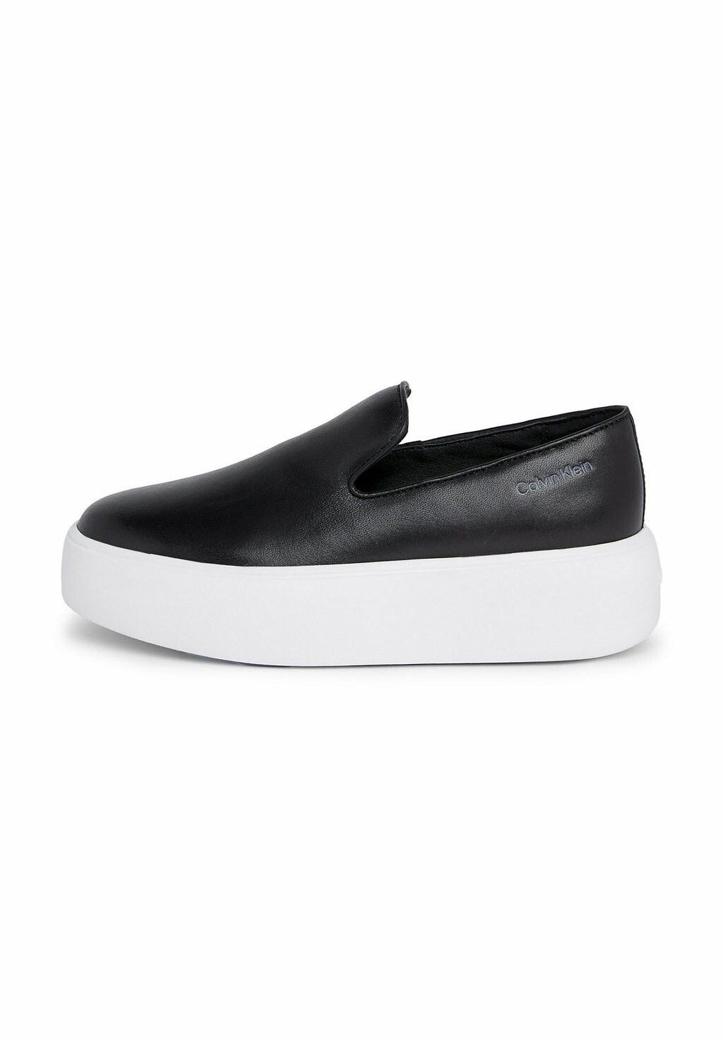 Тапочки Platform Calvin Klein, черные