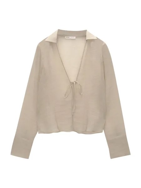 Блуза Pull&Bear, цвет Pastel Green