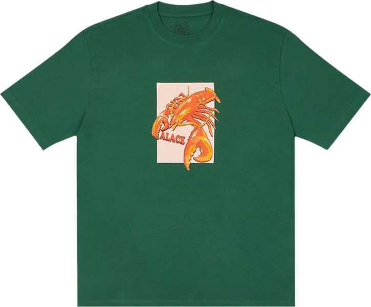 Футболка Palace Thermadore T-Shirt 'Green', зеленый