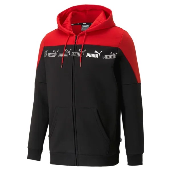 Толстовка на молнии Puma, черный