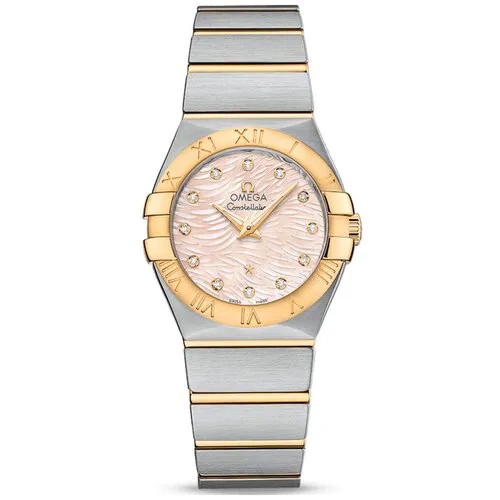 Наручные часы OMEGA Наручные часы Omega 123.20.27.60.57.005, розовый, серебряный