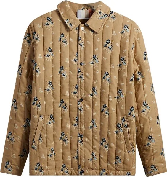 Куртка Kith Carmine Coaches Jacket 'Canvas', загар
