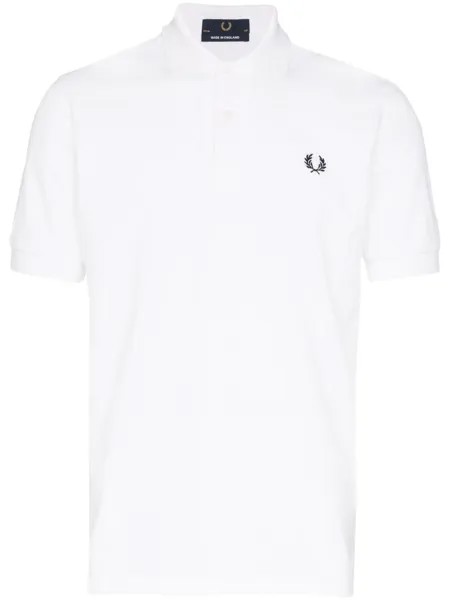 Fred Perry рубашка-поло Original с логотипом, белый