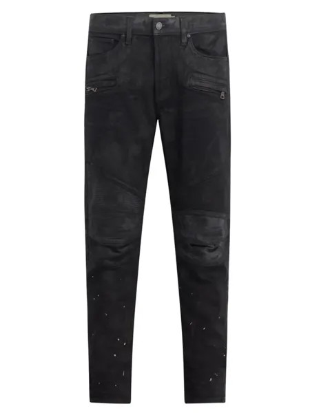 Потертые джинсы Hudson Jeans, цвет Night Move