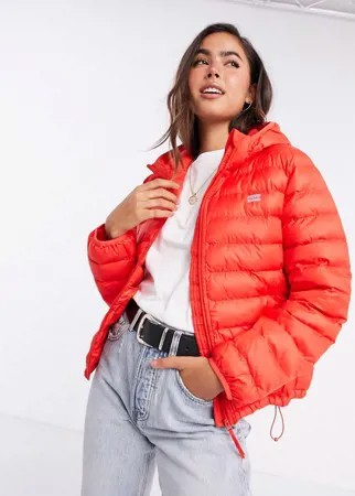 Красный складываемый пуховик Levi's