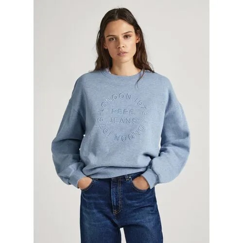 Свитшот Pepe Jeans, размер M, голубой