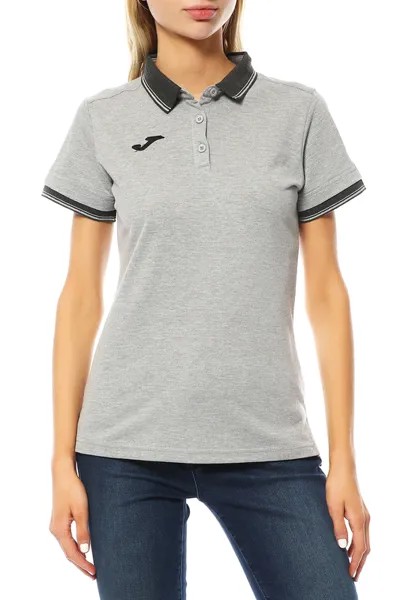 Футболка-поло женская Joma 900444 серая XL