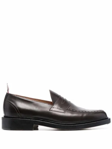 Пенни-лоферы с подошвой Goodyear Thom Browne, коричневый