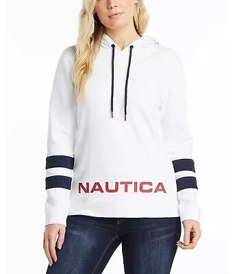 Женская одежда Nautica Женский классический супермягкий пуловер с капюшоном из 100% хлопка