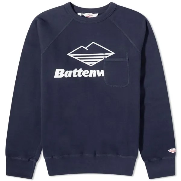 Свитшот для экипажа Battenwear Team Reach Up