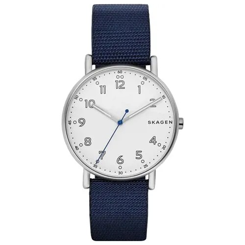 Наручные часы SKAGEN Signatur, серебряный, белый