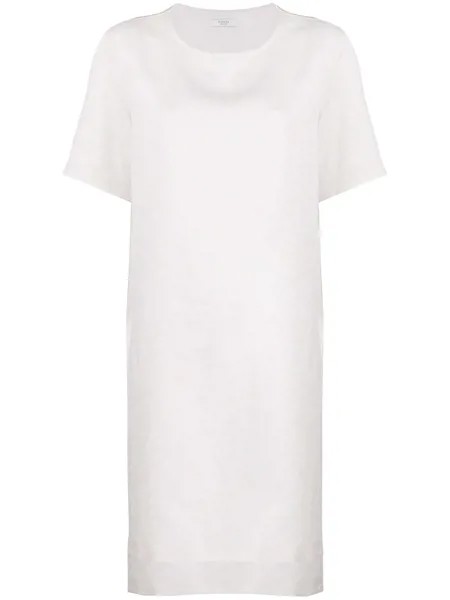 Peserico платье-футболка свободного кроя
