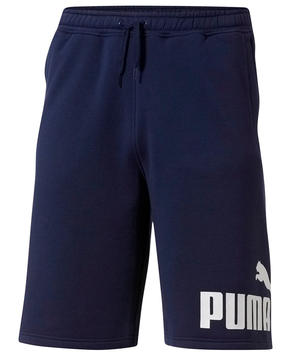 Мужские шорты Puma Big Fleece Logo, темно-синий