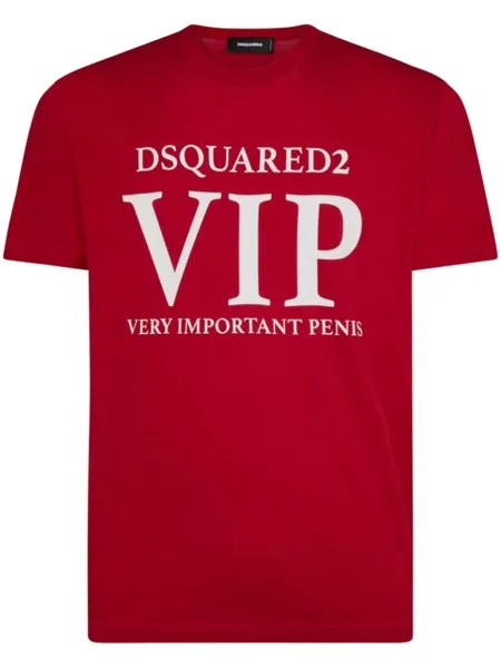 Dsquared2 VIP Cool Fit cotton T-shirt, красный