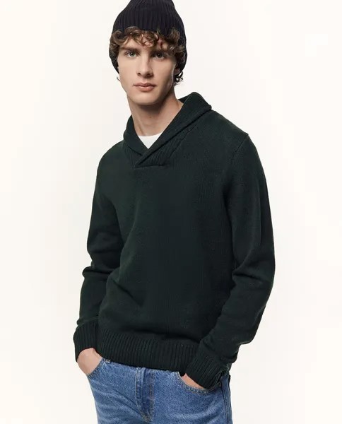 Мужской свитер-смокинг Sfera, зеленый