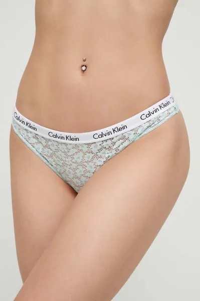 Бразильские трусы Calvin Klein Underwear, бирюзовый