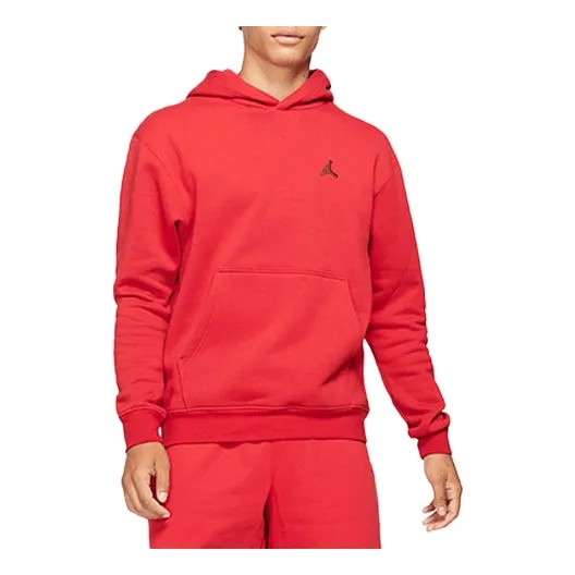 Толстовка Men's Air Jordan Essentials Embroidered Logo Sports Fleece Red, красный