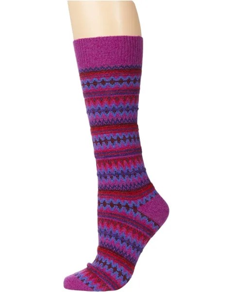 Носки rag & bone Fair Isle Socks, цвет Purple Multi