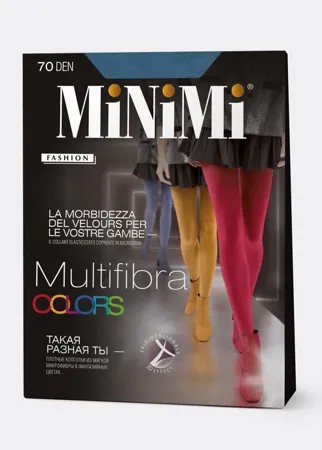 Колготки женские Minimi Basic MULTIFIBRA COLORS 70 3D Acqua голубые 5