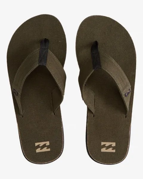 Вьетнамки мужские Billabong C5FF35-BIP2-176 хаки 44 EU