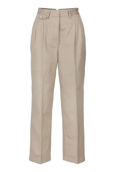 Брюки Replay Leinenhose Cotton Linen Cavalry Twill, бежевый