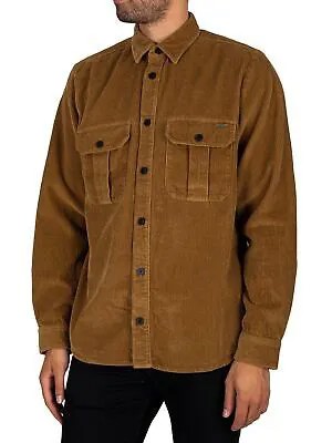 Мужская куртка HUGO Dieselstrasse, коричневая