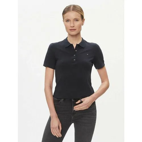 Поло TOMMY HILFIGER, размер M [INT], синий