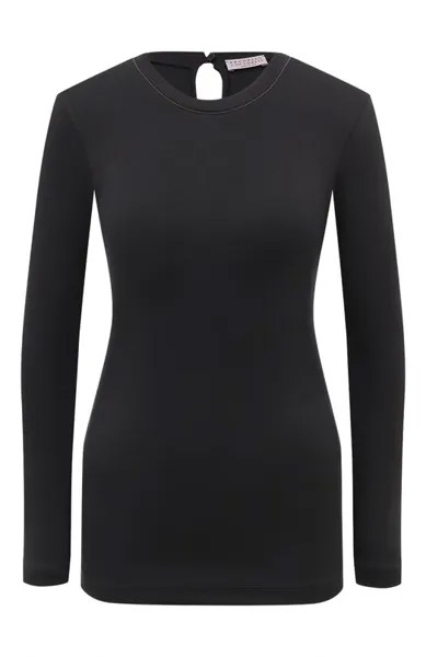 Хлопковый лонгслив Brunello Cucinelli