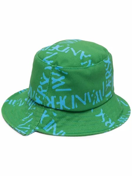 JW Anderson logo-print bucket hat