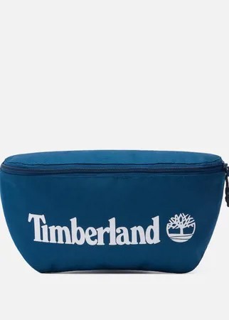 Сумка на пояс Timberland Logo Sling, цвет синий