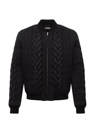 Утепленный бомбер Saint Laurent
