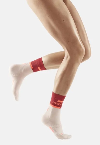 Спортивные носки THE RUN CEP, цвет red off white