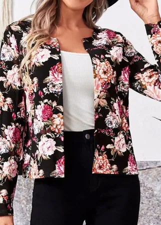 Куртка с цветочным принтом