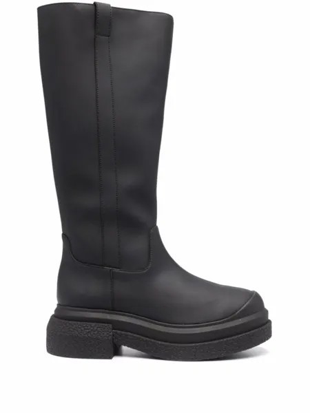 Stuart Weitzman сапоги по колено, черный