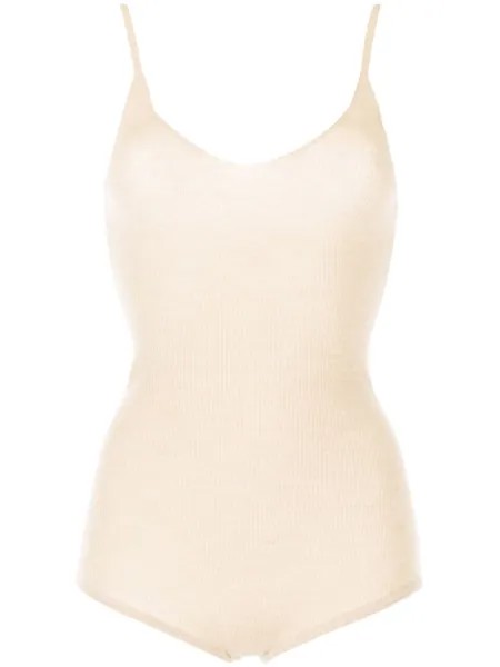 Кашемировое боди Joni Cashmere In Love, белый