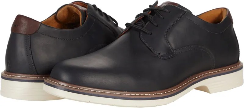 Оксфорды Norwalk Plain Toe Oxford Florsheim, цвет Black Crazy Horse