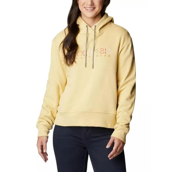 Толстовка Columbia Lodge Hoodie Женская - желтый