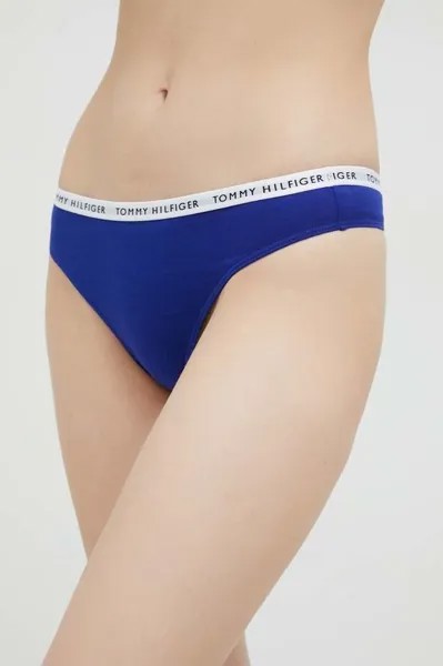 Шлепанцы упаковка из 3 шт. Tommy Hilfiger, фиолетовый
