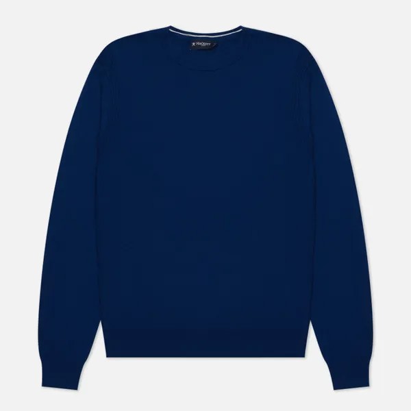 Мужская толстовка Hackett Bamboo Crew Neck синий, Размер XL