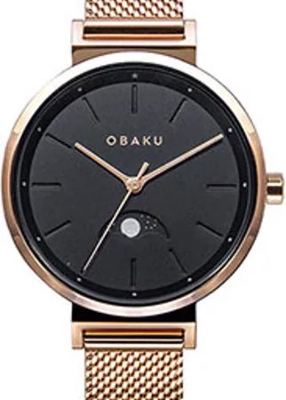 Fashion наручные  женские часы Obaku V243LMVBMV. Коллекция Mesh