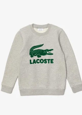 Детский тёплый свитшот Lacoste из флиса