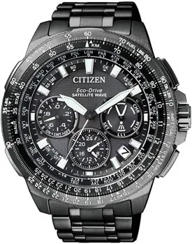 Японские наручные  мужские часы Citizen CC9025-51E. Коллекция Eco-Drive
