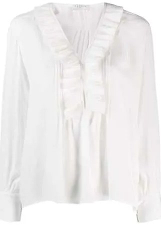 SANDRO блузка с оборками