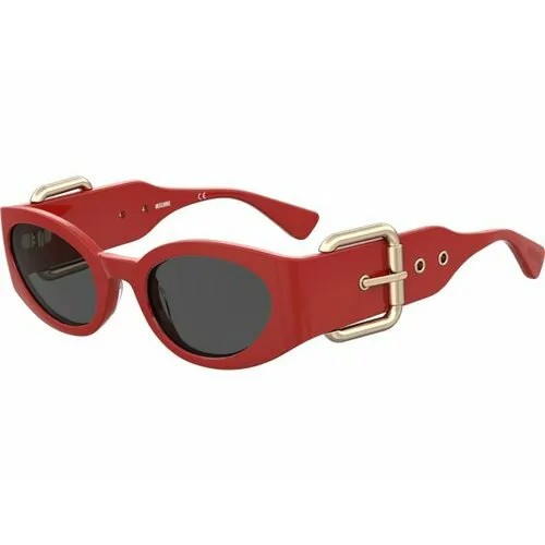 Солнцезащитные очки MOSCHINO, бордовый, красный