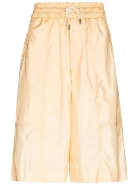 ISABEL MARANT шорты Laiora с кулиской, желтый