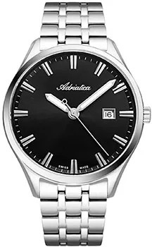 Швейцарские наручные  мужские часы Adriatica 8330.5114Q. Коллекция Gents