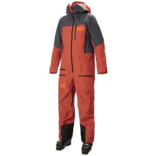 Комбинезон Горнолыжный Helly Hansen 2020-21 Ullr Chugach Powder Suit Patrol Orange (Us:xxl)